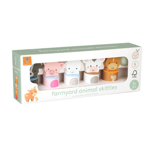 Wooden Toys 1: Orange Tree Toys - Farmyard Animal Skittles