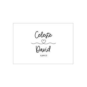 Weddings Engagements: The Celeste Keepsake Box