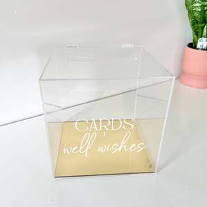 Mirror base for Clear Wishing Wells
