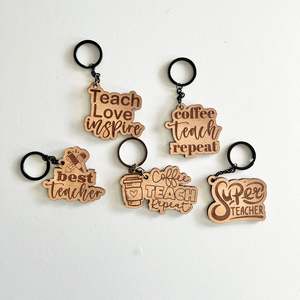 Small Decor: Teacher keyrings
