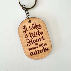 It takes a big heart to help shape little minds