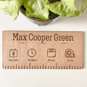 Birth: Birth Details ruler