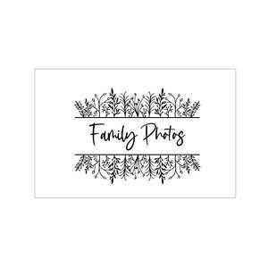 Couples Keepsake Boxes: Family Photos keepsake box