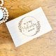 Surname wreath keepsake box