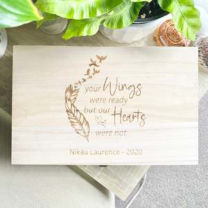 Your wings were ready keepsake box