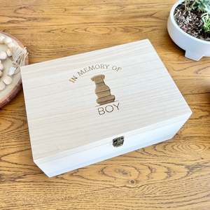 Animal Memorial Keepsake box - The Lucky
