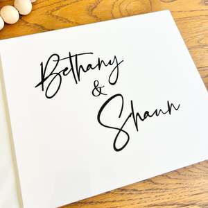 Guest Books Boards: The Bethany in Acrylic 3D
