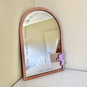 Name Plaques: Affirmation Mirror – Fairy