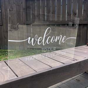 Wedding Signage 1: Welcome Sign A2