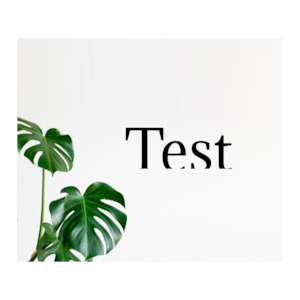 Custom Text Wall Decal