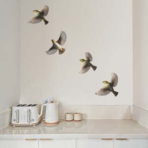 Woven: Flying Waxeyes