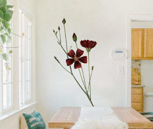 Digitate Leaved Nuttalia Wall Decal