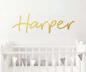 Custom Text: Custom name decal