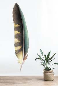Kea Feather Wall Decal