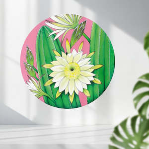 Mural Dots: Cactus Flower 1