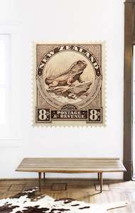 Nz Post: 1935 Tuatara stamp