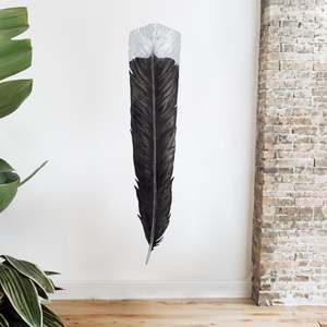 Black Friday Nz Made Day: Huia Feather Wall Decal