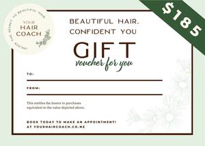 Gift Vouchers - Your Hair Coach: Gift Voucher Beautiful Hair, Confident You Package