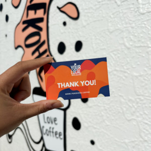 Gifts: Thank you card