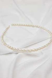 Jewellery 1: Fleur- Pearl Headband