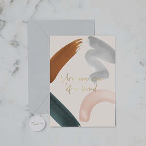 Greeting Cards: Greeting Card- One of a Kind