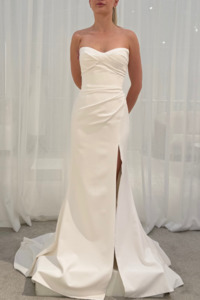 Dresses: Luna Crepe gown