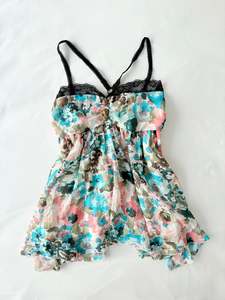 Tops: 00’s Japanese asymmetrical cami | Size 10