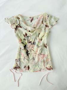 00’s Fairy cowl neck top | Size 6-8