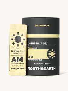 AM: Sunrise Blend, Vanilla Matcha