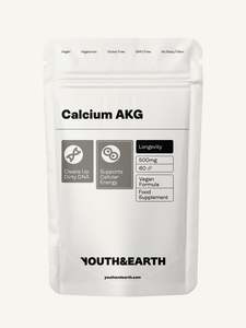 Productcatalog: Calcium Alpha Keto-Glutarate (AKG) 500mg x 60 Capsules