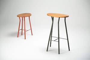 Perret Range: Perret Timber-Top Stool MIN x3