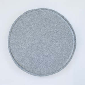 Round Wool Seat Pad