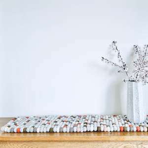 Table Runners: Felt Ball Table Runner