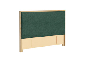 Andes Range: Andes Padded Headboard - Ash