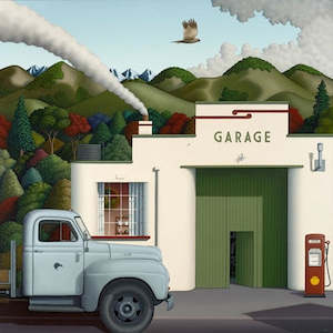 Hamish Allan Print - Where There's Smoke