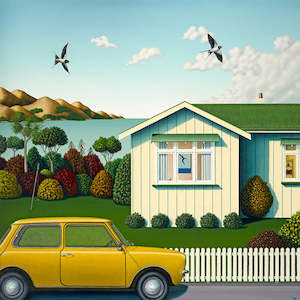 Christmas: Hamish Allan Print - 1979 Bach with Mini