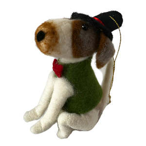 Christmas: Christmas Felted Animal Decoration