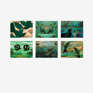 Christmas: Kathryn Furniss Birds of New Zealand Placemats (Set of 6)