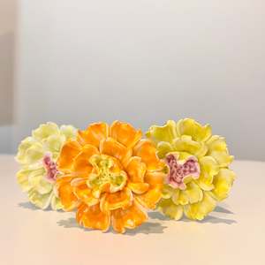 100% Handmade Ceramic Flowers | Ceramic Flower | Medium Ceramic Flowers