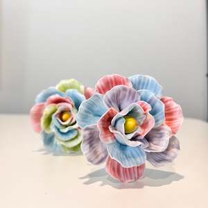 100% Handmade Ceramic Flowers | Ceramic Flower | Large Ceramic Flowers