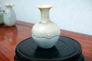 Cute mini unique glazed vases