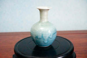 Cute mini unique glazed vases