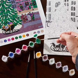 Allchristmas: Christmas Paint by Numbers | Christmas Square