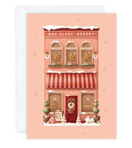 Christmas Card | Christmas Village Bakery