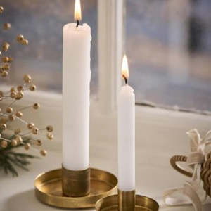 H Y G G E: Candle Holder | Genuine Brass