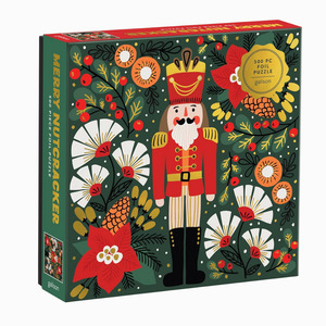 Christmas Foil Puzzle 500pc | Merry Nutcracker