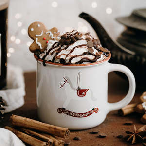 H Y G G E: Ceramic Mug | Rocking Horse