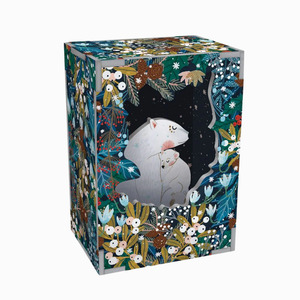 Advent: Festive Pop Up |  Polar Bear | Diorama