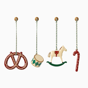 Metal Ornament Set | Maileg | Peter's Christmas