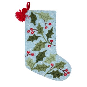 Stockings: Christmas Stocking | Hook & Loop | Holly